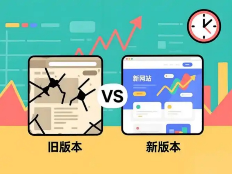 网站要不要改版？老网站改版好不好？